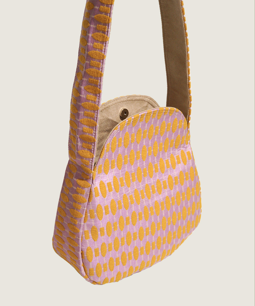 Pocony bag_Shoulder (orange pink)